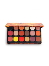 Сухие тени Makeup Revolution Forever Flawless Fire Eyeshadow Palette