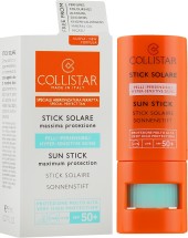 Солнцезащита SPF 30-50 Collistar Sun Stick SPF 50+