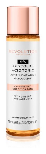 Очищающий тоник для лица Revolution Skincare 5% Glycolic Acid Tonic