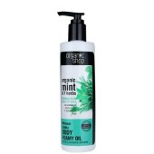 Очищающее масло для тела Organic Shop Body Foamy Oil Mint & 7 Herbs