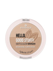 Бронзирующая пудра Essence Hello, Good Stuff! Matte & Glow Bronzer