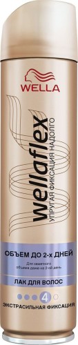 Лак и спрей для волос Wella Wellaflex 2nd Day Volume Hair Spray Strong Hold
