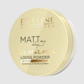 Рассыпчатая пудра Eveline Cosmetics Matt My Day Banana Loose Powder