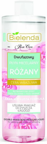 Очищающая вода, лосьон, тоник Bielenda Soothing Rose Micellar Water