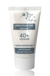 Крем-пробиотик ночной с ацетил октапептидом 40+ Микролиз
