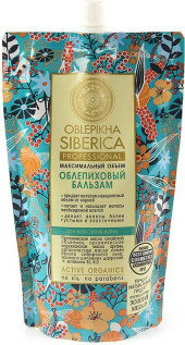Питающей и увлажняющей бальзам, кондиционер для волос Natura Siberica Oblepikha Siberica