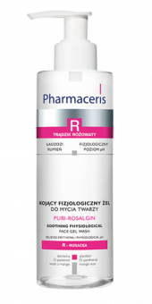 Гель, пенка для умывания Pharmaceris R Puri-Rosalgin