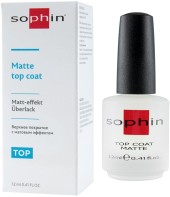 Топовое покрытие для ногтей Sophin Matte Top Coat