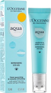 Гель для век или губ L'Occitane Aqua Reotier Refreshing Eye Gel
