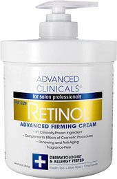 Увлажняющий и питательный крем для тела Advanced Clinicals Retinol Advanced Firming Cream