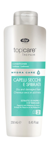 Питающей и увлажняющей бальзам, кондиционер для волос Lisap Milano Top Care Repair Hydra Care Conditioner