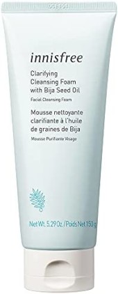 Гель, пенка для умывания innisfree Clarifying Cleansing Foam with Bija Seed Oil