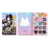 Палетка теней для век Rude Manga Collection Pressed Pigments & Shadows Cat Girl Chronicles