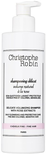 Шампунь для волос с экстрактом розы Christophe Robin Delicate Volumising Shampoo with Rose Extracts