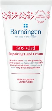 Увлажняющее и питательное средство для рук и ног Barnangen SOS Vard Repairing Hand Cream