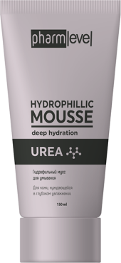 Гель, пенка для умывания Pharmlevel Urea Hydrophillic Mousse