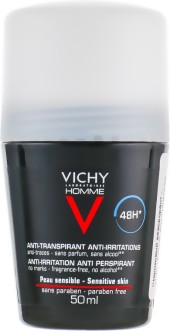 Дезодорант Vichy Homme Men's Deodorant for Sensitive Skin Roll-On