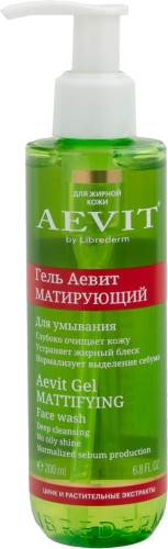 Гель, пенка для умывания Librederm Aevit Gel Mattifying Face Wash
