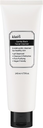 Гель, пенка для умывания Klairs Gentle Black Facial Cleanser