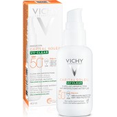 Солнцезащита SPF 30-50 Vichy Capital Soleil UV-Clear Anti-Imperfections Fluid SPF 50+
