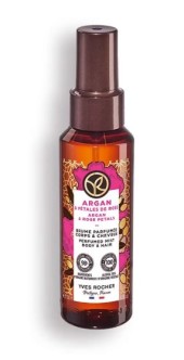 Парфюмированный спрей для тела и волос «Аргания & Роза» Yves Rocher Argan & Rose Petals Perfumed Mist Body & Hair