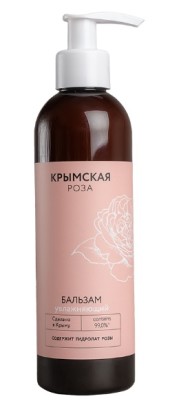 Увлажняющий бальзам для волос Крымская роза