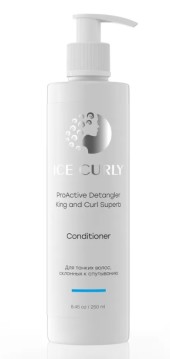 Кондиционер для кудрявых волос Ice Curly ProActive Detangler King and Curl Superb
