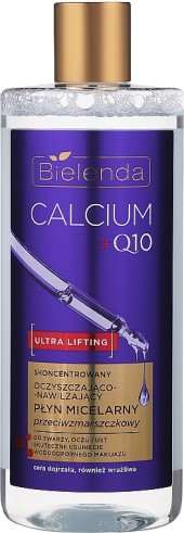 Увлажняющий тоник, лосьон, вода Bielenda Calcium + Q10 Moisturizing And Regenerating Tonic