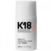 Питающее и увлажняющее интенсивное средство для волос K18 Leave-In Molecular Repair Hair Mask