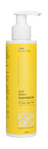 Гель, пенка для умывания Icon Skin Soft Renew Cleansing Gel