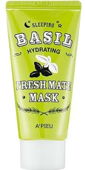 Увлажняющая маска для лица A'Pieu Fresh Mate Basil Hydrating Sleeping Mask
