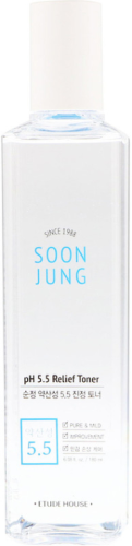 Увлажняющий тоник, лосьон, вода Etude House Etude SoonJung pH 5.5 Relief Toner