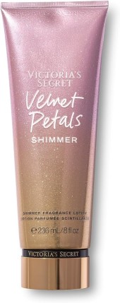 Увлажняющая и питательная эмульсия, флюид, молочко для тела Victoria's Secret Velvet Petals Shimmer Fragrance Lotion