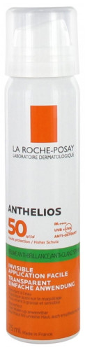Солнцезащитный спрей-мист для кожи лица La Roche-Posay Anthelios Anti-Shine Mist SPF50