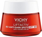 Антивозрастной крем для коррекции пигментных пятен и морщин Vichy LiftActiv B3 Anti-Dark Spots Cream SPF50