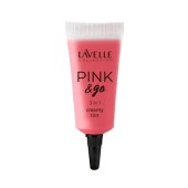 Жидкая, кремовая помада Lavelle Pink&Go 3 In 1 Creamy Tint