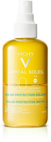 Защищающее и восстанавливающее средство с SPF 30-50 Vichy Capital Soleil Solar Protective Water SPF 50