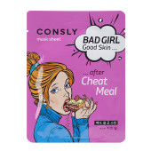 Маска для восстановления и сияния Consly Bad Girl Good Skin after Cheat Meal Mask Sheet