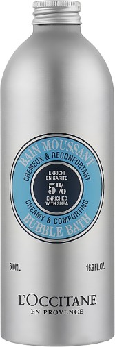 Очищающий крем, эмульсия, молочко для тела L'Occitane Enriched With Shea 5% Creamy & Comforting Bubble Bath