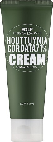 Крем для восстановления и сияния Derma Factory EDLP Everyday Low Price Houttuynia Cordata 71% Cream