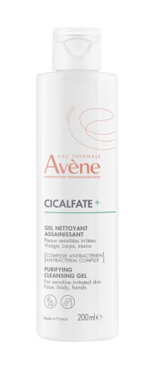 Гель, пенка для умывания Avene Cicalfate Purifying Cleansing Gel
