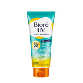 Защищающее и восстанавливающее средство с SPF 30-50 Biore UV Body Care Serum Refresh Bright SPF50+ PA+++
