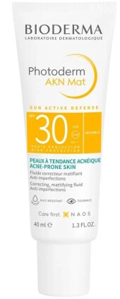 Матирующий флюид для лица Bioderma Photoderm Akn-Mat Correcting, Mattifying Fluid SPF-30