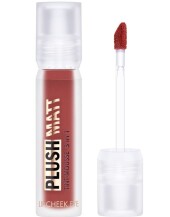 Жидкая, кремовая помада Luxvisage Plush Matt Tint-Mousse 3 In 1