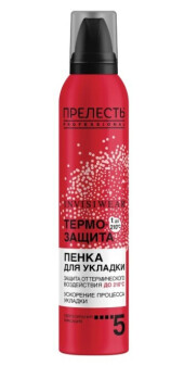 Стайлинговый мусс, эмульсия, флюид Прелесть Professional Invisiwear