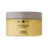 Соляной скраб-бальзам для тела с ароматом лимонного пирога Mixit SPA Rituals Lemon pie Body Scrub
