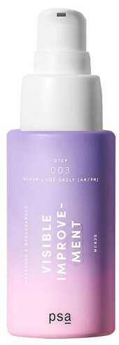 Восстанавливающая сыворотка и концентрат PSA Visible Improvement Peptides & Niacinamide Serum