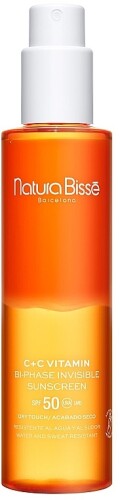 Защищающее и восстанавливающее средство с SPF 30-50 Natura Bisse C+C Vitamin BI-Phase Invisible Sunscreen SPF 50