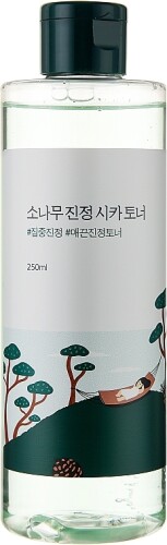 Очищающая вода, лосьон, тоник Round Lab Pine Calming Cica Toner