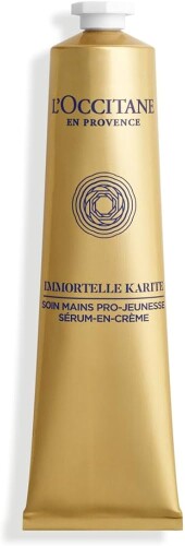 Увлажняющее и питательное средство для рук и ног L'Occitane Immortelle Karite Pro-Youth Hand Care Serum-In-Cream